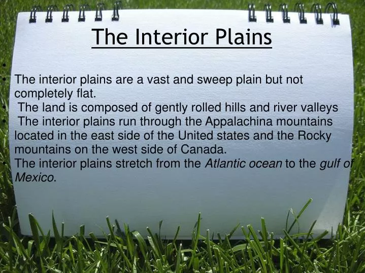 the interior plains