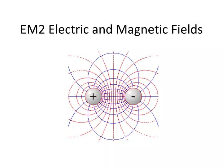 em2 electric and magnetic fields