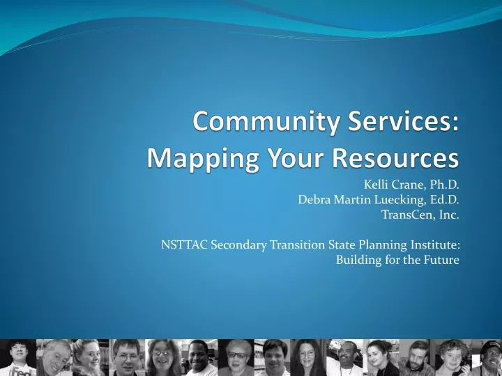 community services mapping your resources