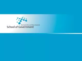 How to reform and be re-elected By PROFESSOR ALLAN FELS, AO Dean The Australia and New Zealand School of Government Fri