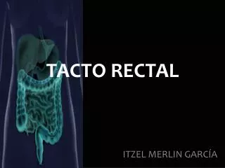 tacto rectal