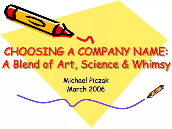choosing a company name a blend of art science whimsy