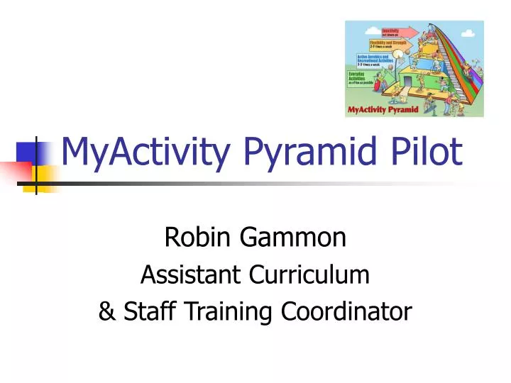 myactivity pyramid pilot