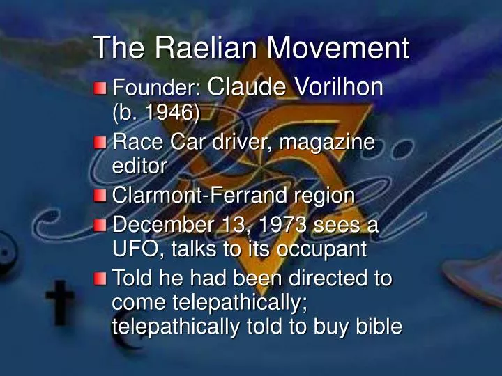 the raelian movement