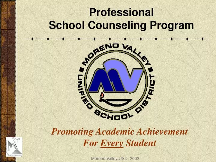 professional school counseling program