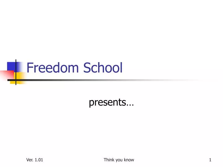 freedom school