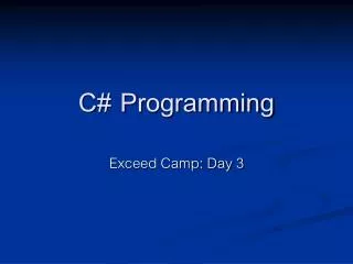 c programming