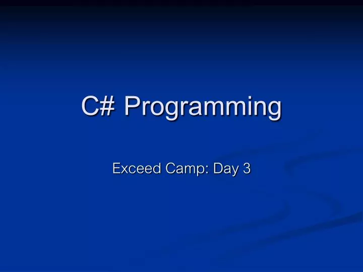 c programming