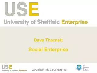 Dave Thornett Social Enterprise