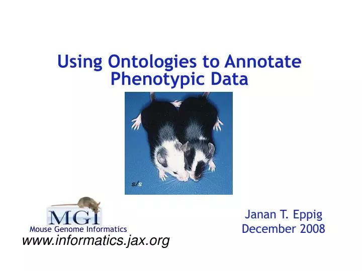 using ontologies to annotate phenotypic data