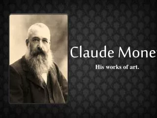 great works of claude monet