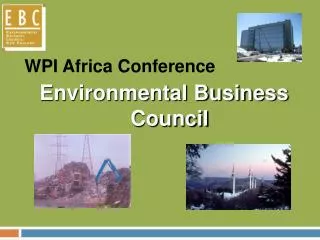 WPI Africa Conference Environmental Business Council