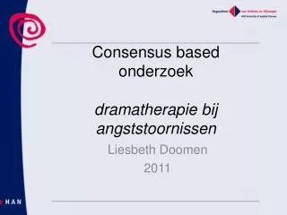 consensus based onderzoek dramatherapie bij angststoornissen
