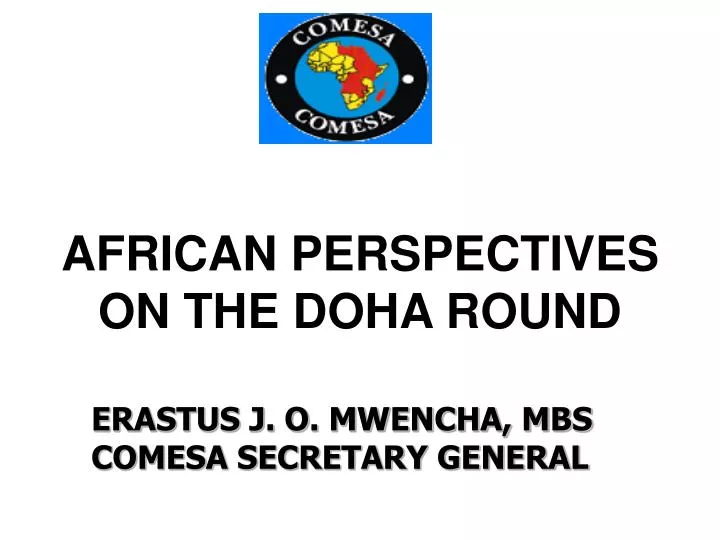 african perspectives on the doha round