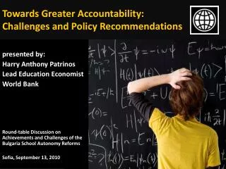 Towards Greater Accountability: Challenges and Policy Recommendations