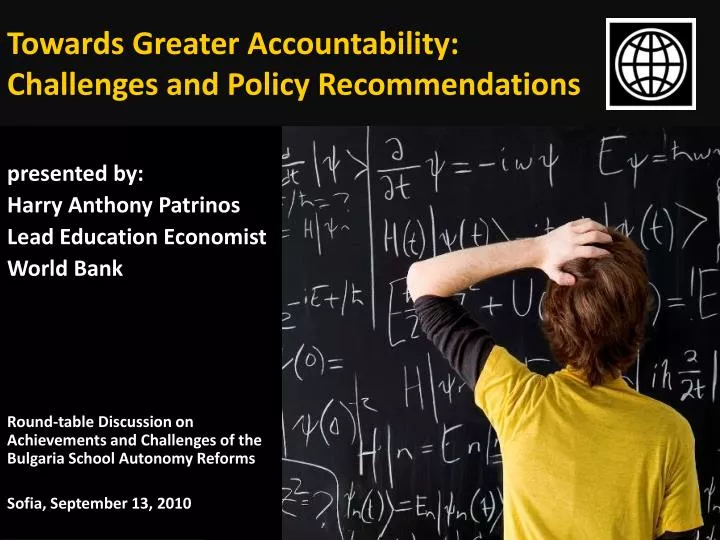 towards greater accountability challenges and policy recommendations