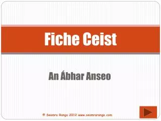 fiche ceist