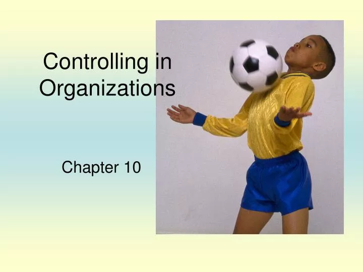 controlling in organizations