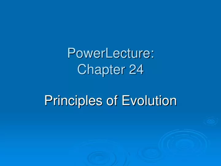 powerlecture chapter 24