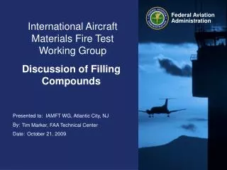 International Aircraft Materials Fire Test Working Group
