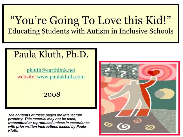you re going to love this kid educating students with autism in inclusive schools