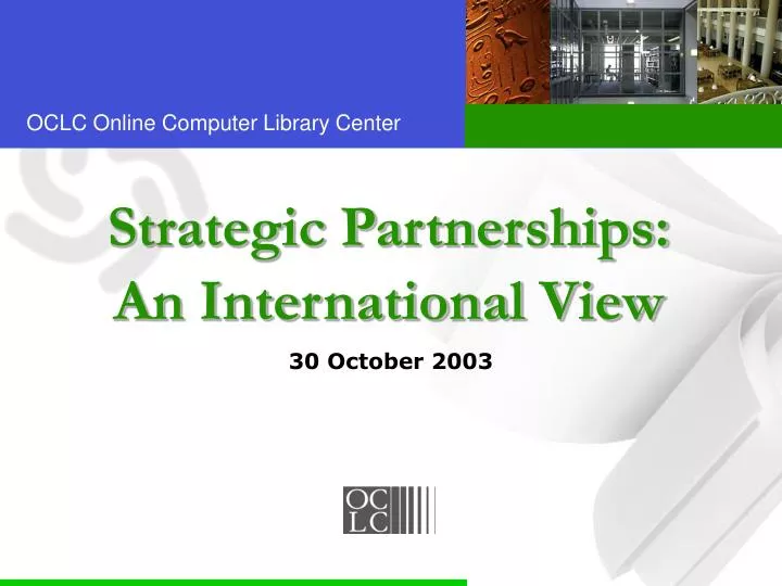 strategic partnerships an international view