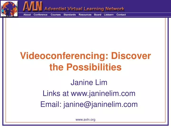 videoconferencing discover the possibilities