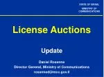 License Auctions