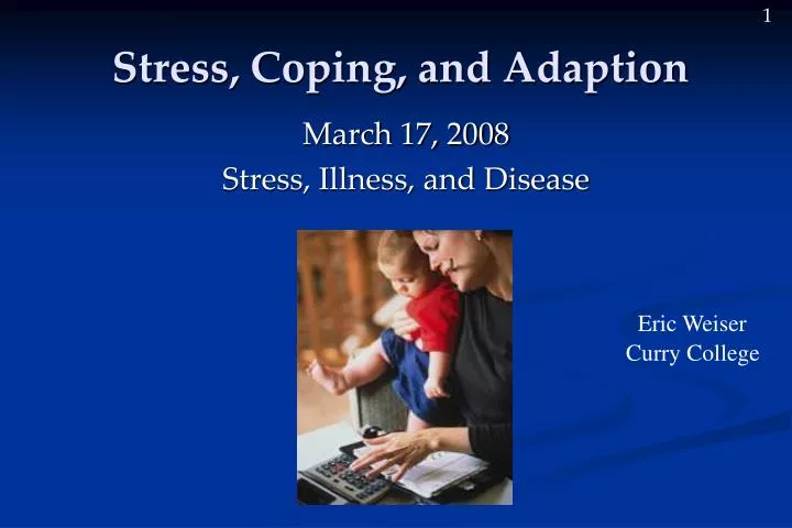 stress coping and adaption