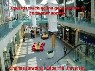 Charles Rawding: Edge Hill University