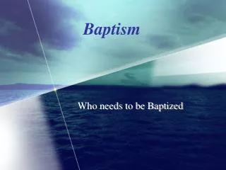 baptism