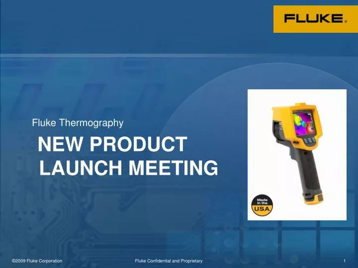 new product launch meeting