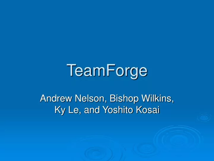 teamforge