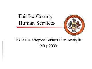 Fairfax County Human Services