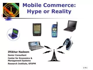 Mobile Commerce: Hype or Reality