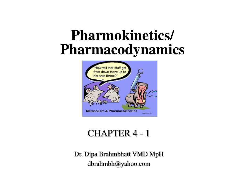 PPT - Pharmokinetics/ Pharmacodynamics PowerPoint Presentation, free ...