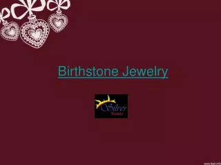 birthstone jewelry