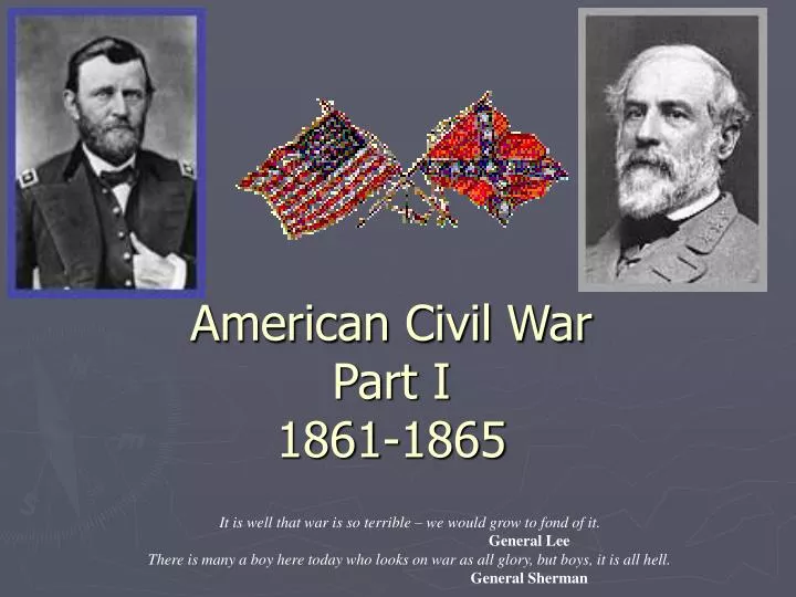 american civil war part i 1861 1865