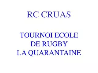 rc cruas