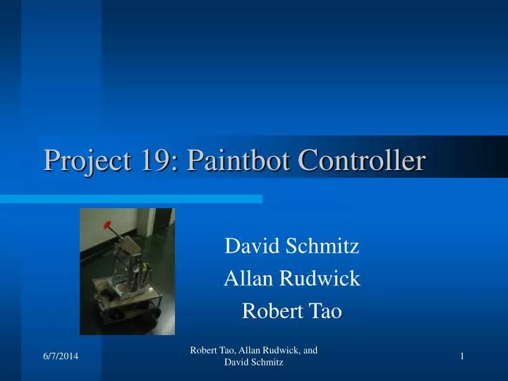 project 19 paintbot controller