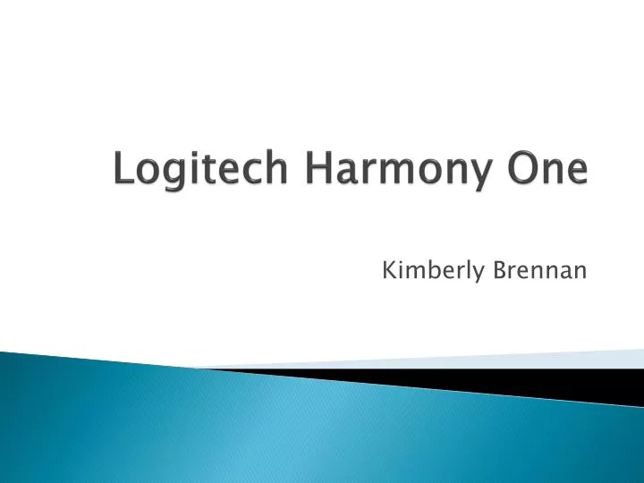 logitech harmony one
