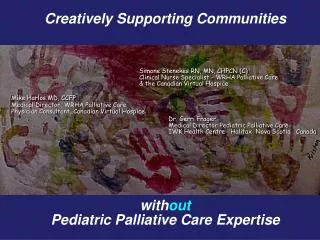 Creatively Supporting Communities