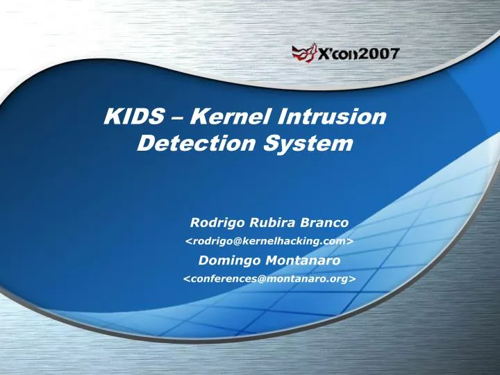 kids kernel intrusion detection system
