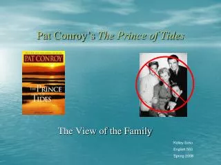 Pat Conroy’s The Prince of Tides