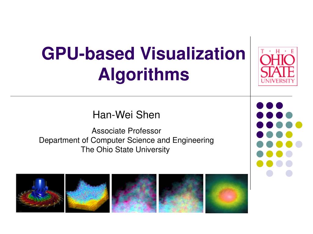 PPT - GPU-based Visualization Algorithms PowerPoint Presentation, free ...