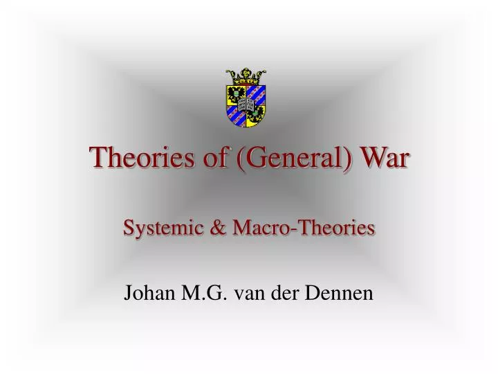 theories of general war