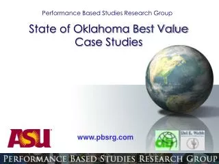 Performance Based Studies Research Group