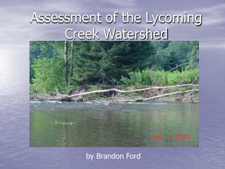 Assessment of the Lycoming Creek Watershed