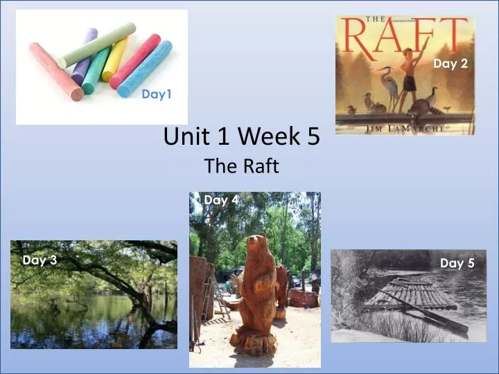 unit 1 week 5 the raft