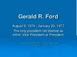 Gerald R. Ford - slide 1